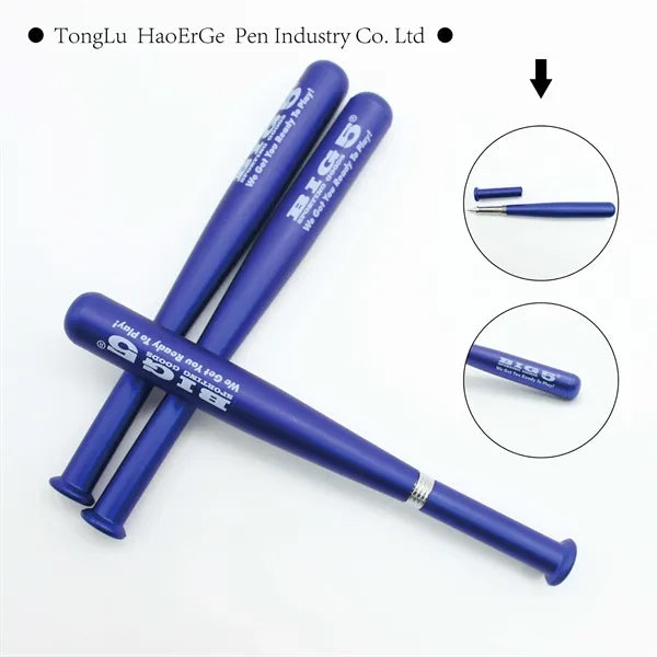 Plastic Baseball Bat Ballpoint Pen