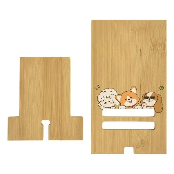 Desk Bamboo Phone Stand