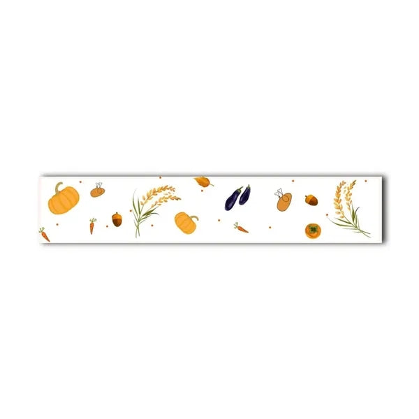 72" x 12" Full Color Table Runner Decorations