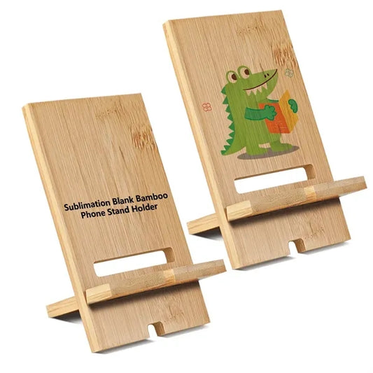 Desk Bamboo Phone Stand