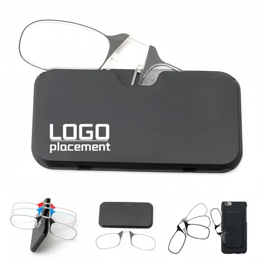 Card - Case Nose - Clip Ultralight Reading Glasses