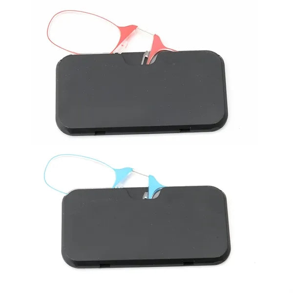 Card - Case Nose - Clip Ultralight Reading Glasses