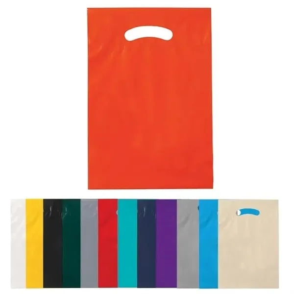 9" x 13" x 2" Reinforced Die Cut Plastic Bags