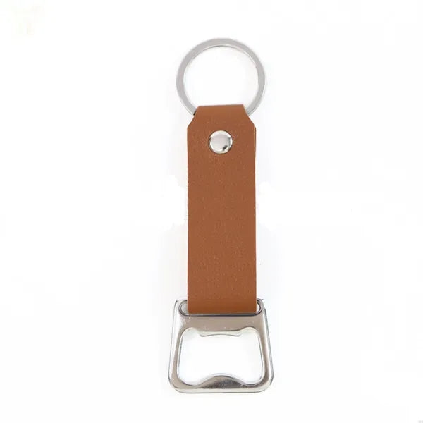Leather Keychain Bottle Opener