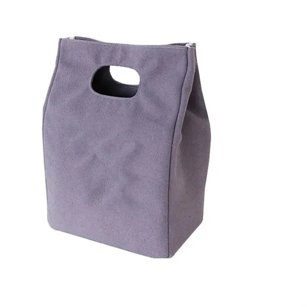 Insulated Canvas Lunch Cooler Bag