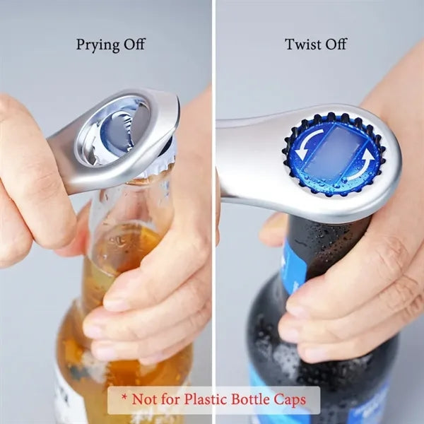 Magnetic 3-In-1 Bottle Opener
