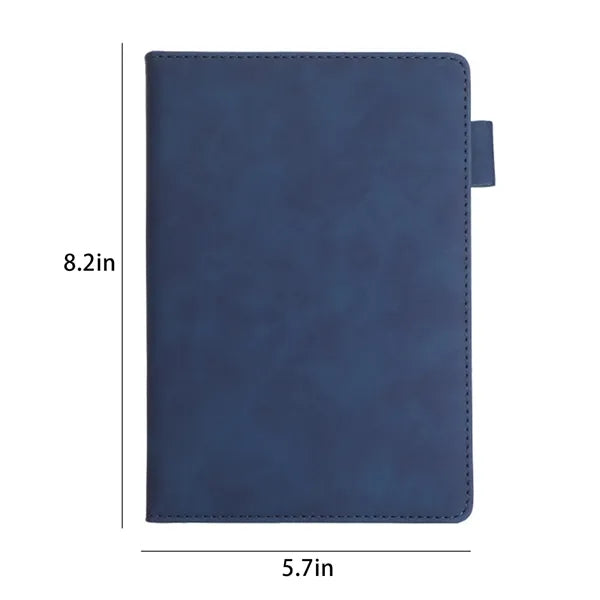 A5 Premium PU Leather Notebook with Pen Size5.8"8.2"