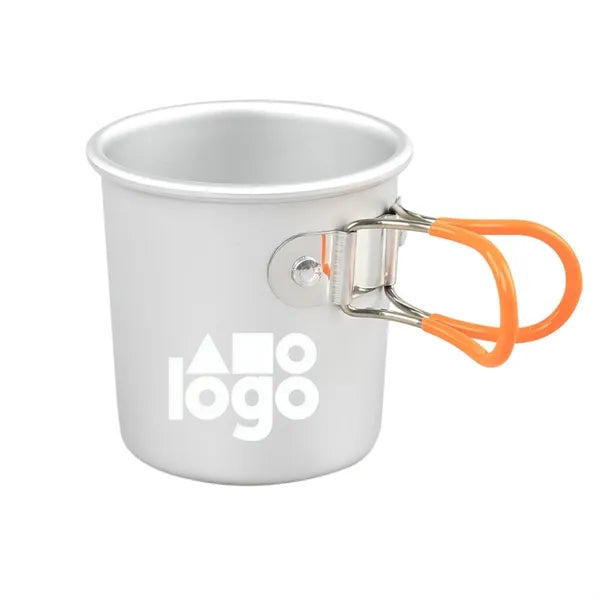 Compact & Customizable Outdoor Camping Cup with Handle