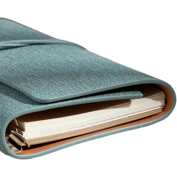 Artistic Linen-Cotton A6 Notebook Vintage Kraft