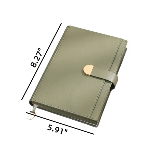 Deluxe Leather A5 Thick Notebook And Pen Gift Set