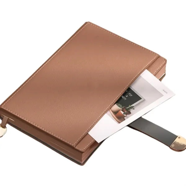 Deluxe Leather A5 Thick Notebook And Pen Gift Set