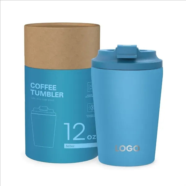 12 Oz Stainless Steel Double-Layer Coffee Thermos
