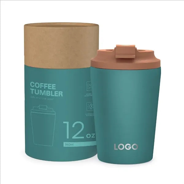 12 Oz Stainless Steel Double-Layer Coffee Thermos
