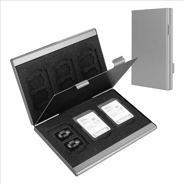 Aluminum Alloy Sd Card TF Card Box