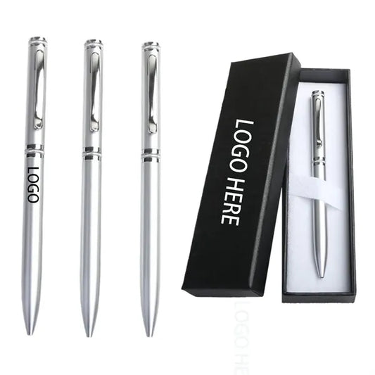 Silver Metal Ballpoint Pen Gift Pen