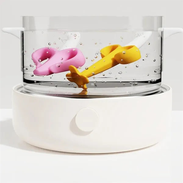 Soft Silicone Easy-Grip Dishwasher Safe Baby Teether