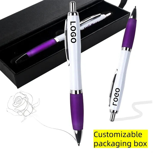 Corporate Promotion Gourd-Shaped Push Ballpoint Pen