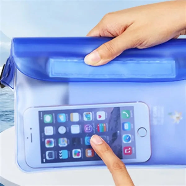 Three-layer Seals Waterproof Cellphone Protection Waist Pack