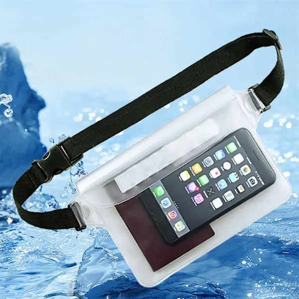 Three-layer Seals Waterproof Cellphone Protection Waist Pack