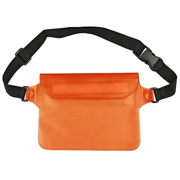 Three-layer Seals Waterproof Cellphone Protection Waist Pack