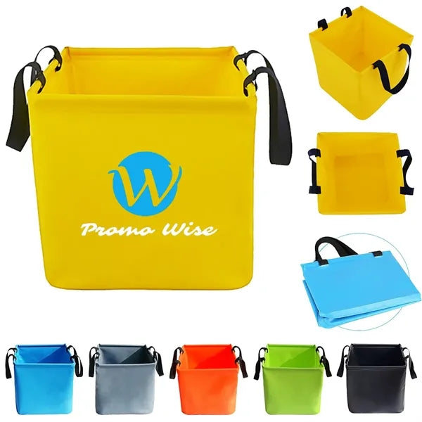 Folding Large Capacity Multi-Use Tear-Resistant Heavy Bucket