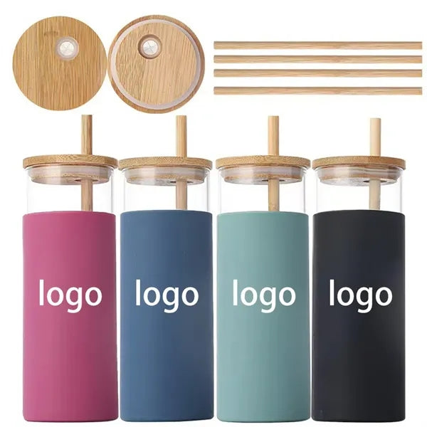 Bamboo Lid Straw Cup
