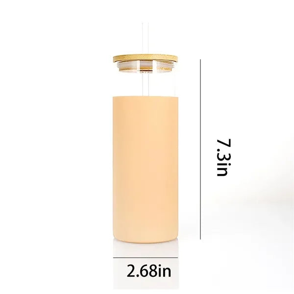 Bamboo Lid Straw Cup