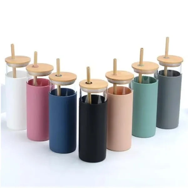 Bamboo Lid Straw Cup