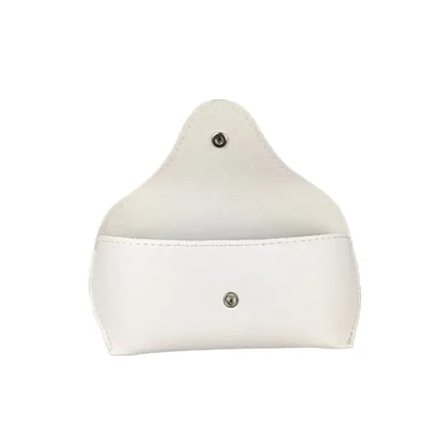Snap Closure PU Leather Glasses Case