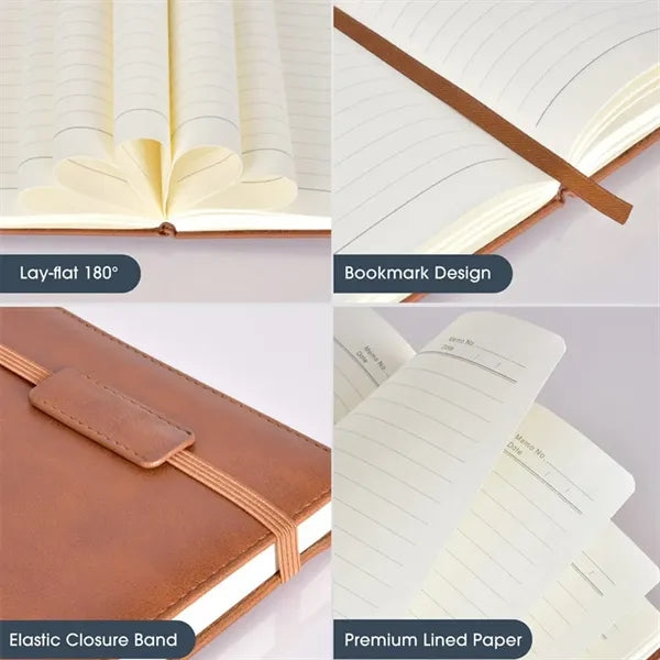 Leather Lined Journal Notebook