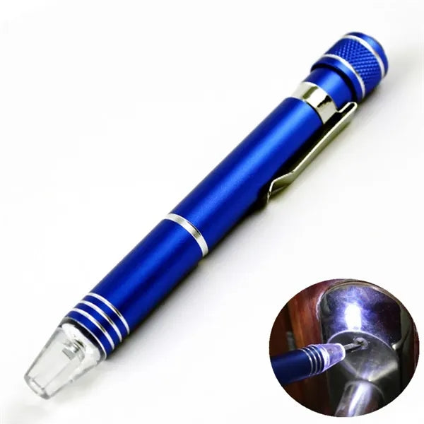 Light Up 6 in 1 Mini Screwdriver