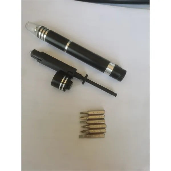 Light Up 6 in 1 Mini Screwdriver