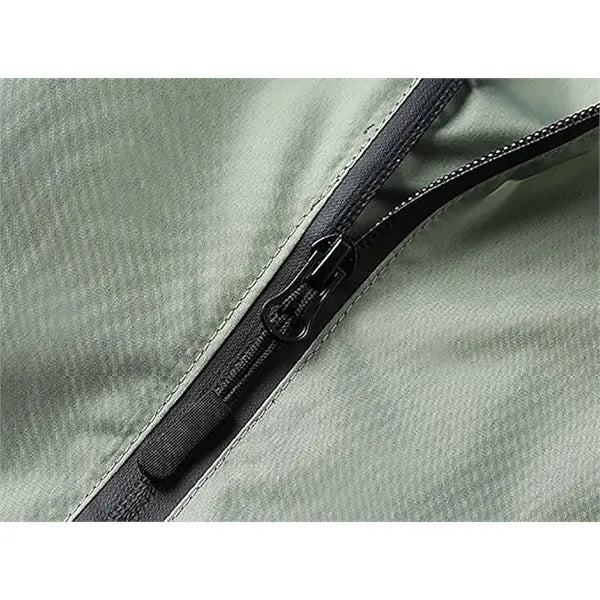 Womens Rain Poncho Jacket with Hood and Pockets