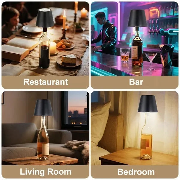 LED Wireless Bottle Lamp