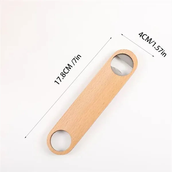 Wooden Soda Beer Bottle Opener