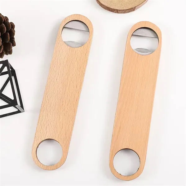 Wooden Soda Beer Bottle Opener