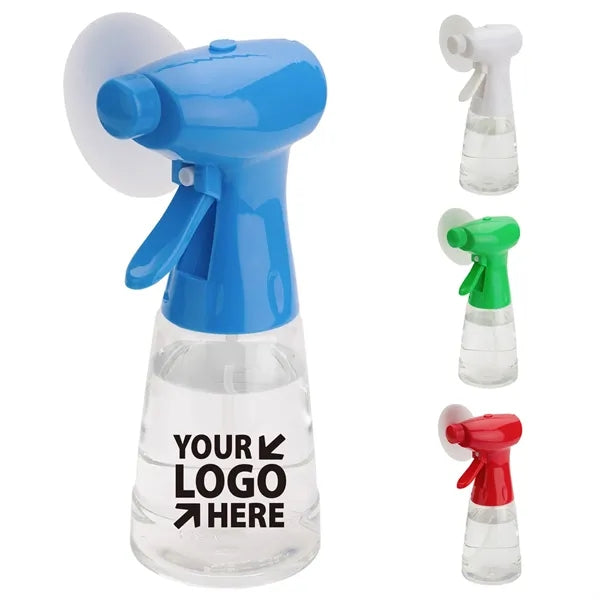 Stay Cool Spray Bottle & Fan