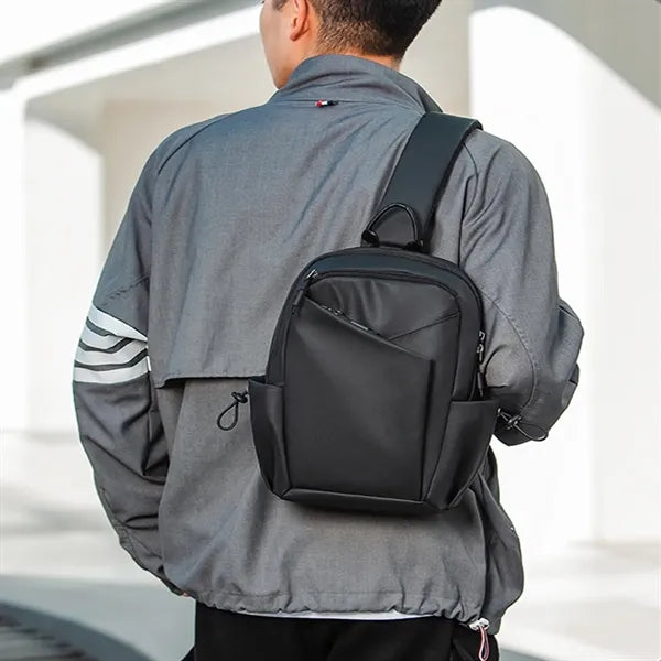 Oxford Crossbody Sling Bag For Men Travel Shoulder Pack
