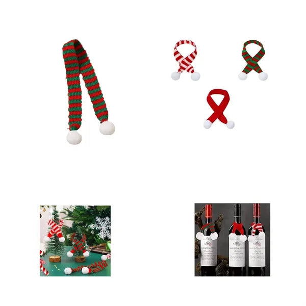 Christmas Drink Bottle Scarf