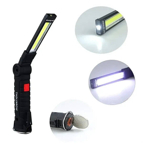 Emergency Foldable LED Work Light Magnetic Flashlight