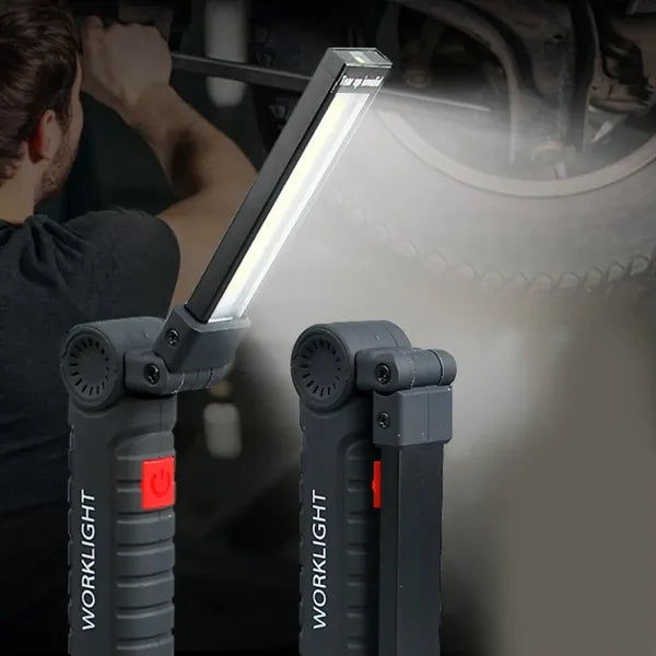 Emergency Foldable LED Work Light Magnetic Flashlight