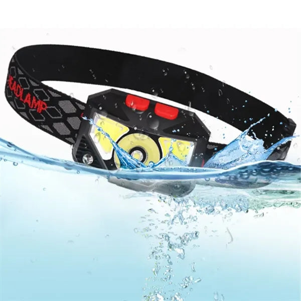 Rechargeable LED Headlamp for Outdoor Fishing Hiking Jogging