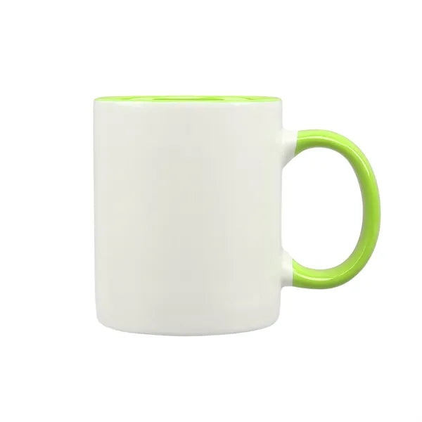 11 Oz Full Color Traditional Classic Ceramic Coffee Mug