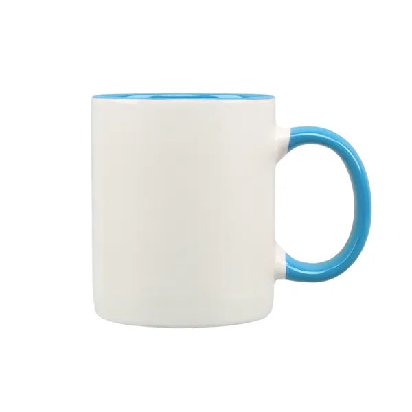 11 Oz Full Color Traditional Classic Ceramic Coffee Mug
