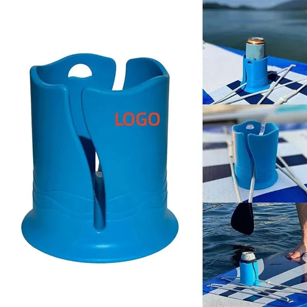 Surfboard cup holder