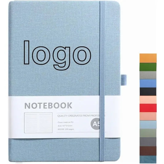 Lined Journal Notebook, 200 Numbered Pages, A5, A6, A7