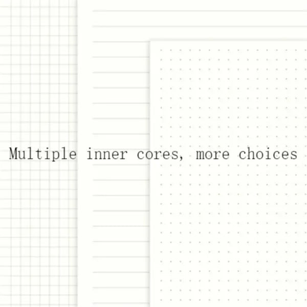 Lined Journal Notebook, 200 Numbered Pages, A5, A6, A7