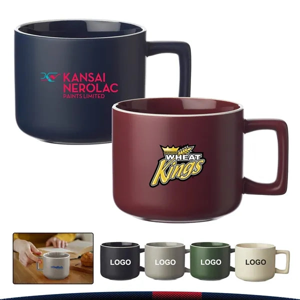 14 oz. Matte Ceramic Mug