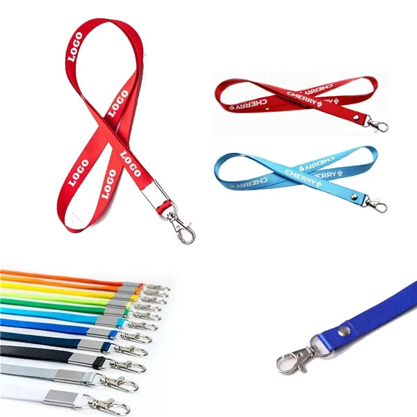Polyester Lanyard w/ Deluxe Swivel Hook