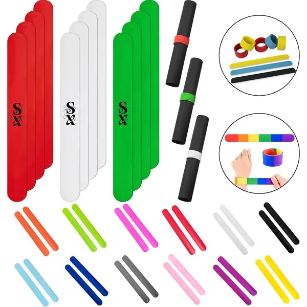 Silicone Slap Bracelets